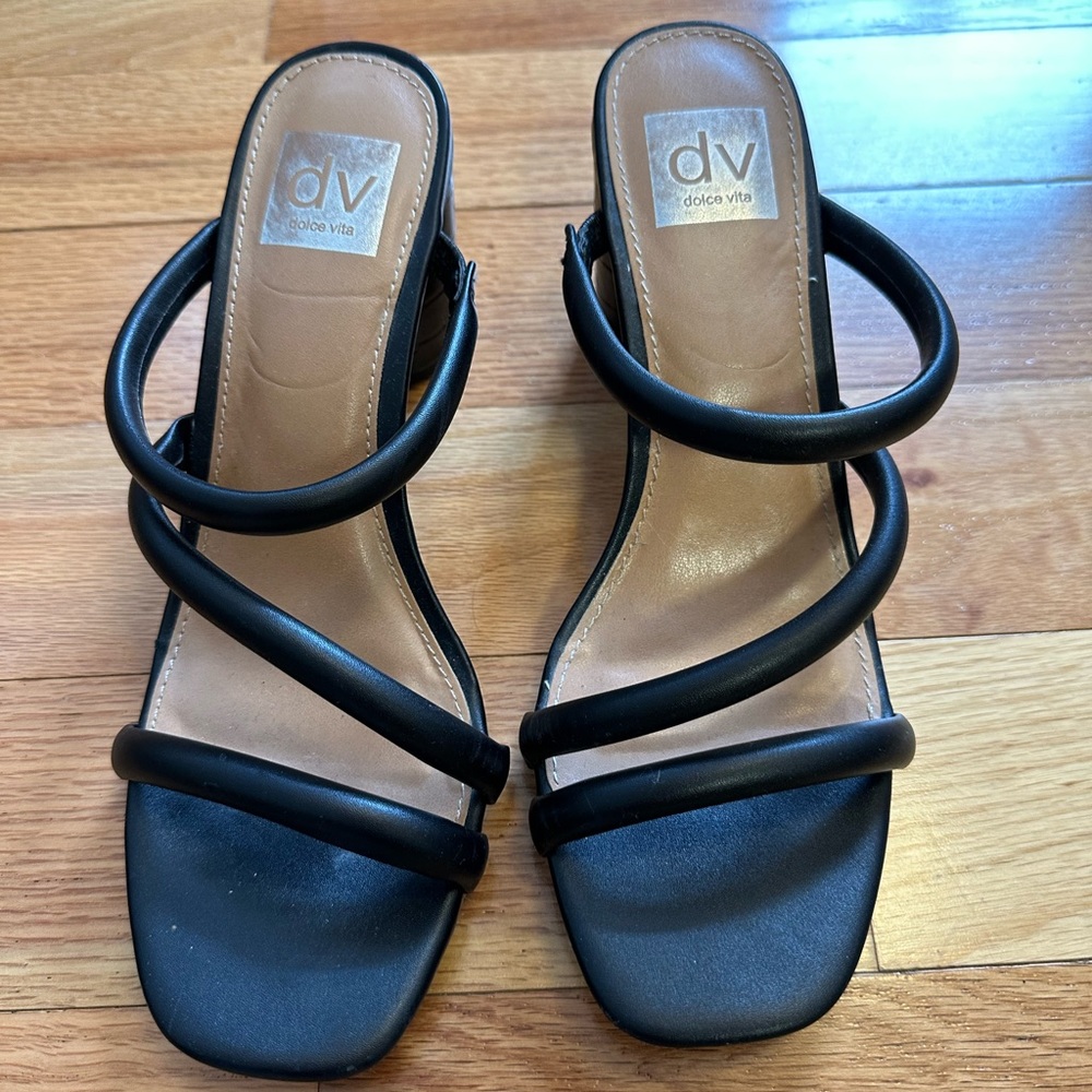DV by Dolce Vida Strappy Block Heel Sandal